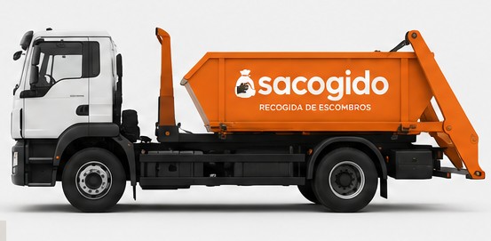 Camión Sacogido de recogida de escombros